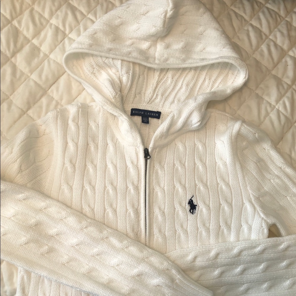 Ralph Lauren full zip sweater